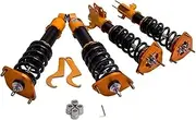 Coilovers Kit ， Compatible With Subaru Forester 2009 2010 2011 2012 2013 Adjust Height Struts Shock Absorbers Shocks Struts Coilover