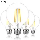 G25 LED Edison Dimmable Globe Light Bulbs 100W Equivalent 1200LM 2700K Soft W...