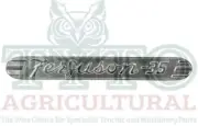 for Massey Ferguson 35 35X FE35 Tractor Chrome Side Bonnet Badge Emblem