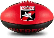Essendon Bombers Leather Football - Size 5