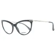 Max Mara MAMA-1049478 Women Black Optical Frame Plastic Cat Eyes Casual Eyewears