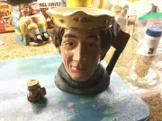 Rare TINY Henry V & Impressive LARGE! 2 Royal Doulton HENRY V Character Jugs