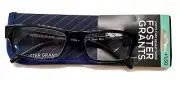 FOSTER GRANT READING GLASSES w/ CASE - +1.50, +2.00, or +2.50