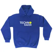 Techno Raver - Funny Novelty Hoodies Hoodie