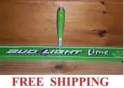 BUD LIGHT LIME SHOTGUN STYLE TAP HANDLE BEER KEG MARKER & BAR MAT NEW