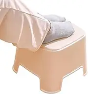 Foot Stool - Kitchen Bath Shower Stepping Stool | Step Stool for Kids and Adults | Bedside Footrest Chair for High Beds | Lightweight Chair for Teen Family Use in Bedrooms and Living Spaces