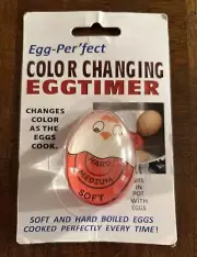 Vintage Egg-Per’fect Color Changing Egg Timer New Old Stock ￼