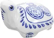 Aquarium Miniature Turtle Figurine | Fish Tank Decoration Sea Turtle Statue - Porcelain Landscape Garden Animal Tortoise Decoration for Home Tabletop Flower Pot Freshwater Saltwater