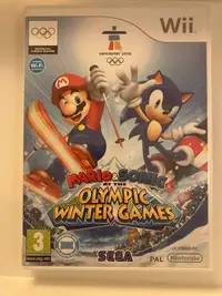 在飛比找Yahoo!奇摩拍賣優惠-Wii英國原版遊戲片 瑪利歐&Sonic冬季奧林匹克遊戲