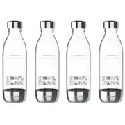 2x 2pc Philips Carbonating 0.5L Twin Reusable Water Bottles