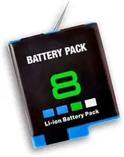AHDBT-801 Replacement Battery for GoPro Hero 8/7/6/5 – Compatible AHDBT801 Rechargeable Camera Battery