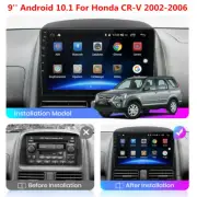 Android 10.1 9" Car Stereo Radio WIFI GPS Navigation For Honda CR-V CRV 2002-06