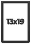 13x19 Shadow Box Frame Black | 2 Inches Deep Real Wood Contemporary Shadowbox Di