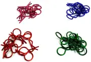 1/10 Scale RC Nitro Car Body Cover R Clips Pins x 10 Green Blue Purple Red 25mm