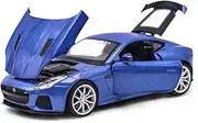 1:32 for Jaguar F-Type Sports Alloy Model Toy Car Metal Die Cast Sound Light Pull Back Vehicle for Kids Gift Collection (Color : 2)