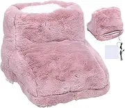 Foot Warmer Under Desk,Heated Foot Pad for Under Desk | Heated Slippers, Pocket Foot Muff, Heated Foot Rest, 3 Adjustable Settings for Keep Foot Warm