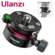 Ulanzi TT37 Mini Leveling Base Tripod 3/8'' 1/4'' Screw Tripod Panoramic Head