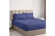Ramesses Royal Blue 2000TC Cooling Bamboo Combo Set King
