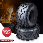 Set of 2 WANDA 18x9.5-8 Sport ATV Tires 18x9.5x8 18x9.50-8 4PR Deep Tread