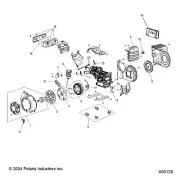 Polaris ASM-MAGNETO, 3K, Genuine OEM Part 3410475, Qty 1