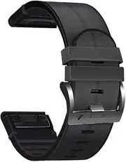 [MGTCAR] 22 26mm Silicone Bracelet Watchbands QuickFit Straps For Garmin Fenix 7X 7 6 6X Pro 5X 5 D2/Tactix 7 Leather Smart Watch Bands