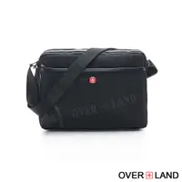 在飛比找松果購物優惠-OVERLAND - LOGO浮印拉鍊側背包 - 3141 