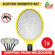 Electric Bug Zapper Racket Fly Swatter Mosquito Killer Insects Bat Battery AU SE