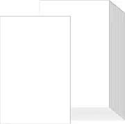 Legal Size Card Stock Paper 8.5 x 14 Inches White Colored Smooth 65lb Cover Cardstock Pastel Color Paper for Documents, Programs, Menus Printing Laser Printers (100 Pcs)