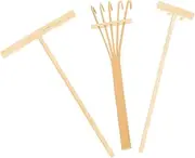 Kisangel 1 Set Garden Rake Soft Sandbox Rake Tools for Zen Garden Home Decor and Meditation Lightweight for Sand Tray Miniatures and Crafts