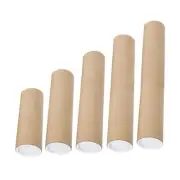 Poster Tubes for Mailing Cardboard Storage for Artwork Blueprint Shipping