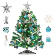 "DomeStar 24 Inch Tabletop Mini Christmas Tree 21PCS Christmas Tree Set with ...
