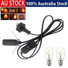 220V SES E14 Himalayan Salt Lamp Power Cord Replacement Plus FREE Globe/Bulbs