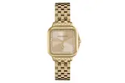 Olivia Burton Gold Steel Dial Women's Watch - 24000084