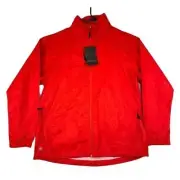 Stormtech Squall Performance Rain Jacket Womens L Red Packable Water Proof New