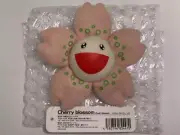 TAKASHI MURAKAMI Cherry Blossom Sakura Plush Mascot Keychain Brooch KYOTO NEW