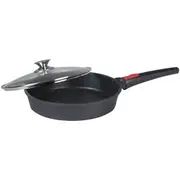[TechBrands] 28cm Induction Fry Pan with Removeable Handle and Lid