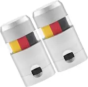 SEWACC 2pcs Fans Flag Face Paint Body Pigment Face Adornment Face Paint Soccer Makeup Greasepaint Face Paint Accessory Multi-use Face Paint Cheering Face Painting Makeup Pigment Metal