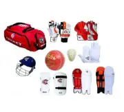 Century Original Double Cricket Set Batting & Keeper Guards Kit Full Size Youth
