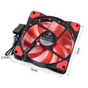 120mm Computer Case Fan Silent Fan CPU Cooling RGB Quiet PC Cooler Fan Case Fan.