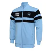 NRL Cronulla Sharks Retro Zippered Jacket - Men's- Sizes M - 4XL