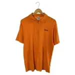 ADIDAS DESCENTE ORANGE POLO衫 襯衫 橘色 棉 素色 日本直送 二手