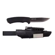 MORA Bushcraft Survival Ultimate Fixed Blade Knife Black - Authorised Aust. Reta