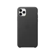 Apple Leather Case for iPhone 11 Pro Max Soft European Leather Blk New MX0E2ZM/A