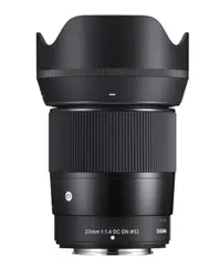 Sigma 23mm f1.4 DC DN Contemporary Lens - Fuji X Series