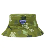 [Vilebrequin Kids] Vilebrequin Kids Turtle bucket hat One Size green