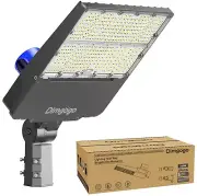 LED Parking Lot Light - 240W Street Lights Dusk to Dawn Outdoor Lighting Comm...
