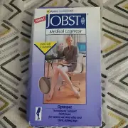 NEW Jobst 30-40 mmHg Extra Firm Compression Pantyhose Closed Toe Large Beige