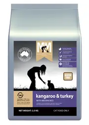 Meals for Mutts 2.5kg Adult Cat Kangaroo & Turkey Hypoallergenic Gluten Free Food