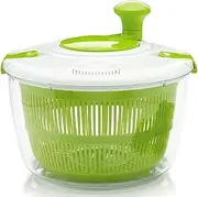 Large Salad Spinner,5 Liter Vegetable Spinner,Multifunctional Drain Basket,Vegetable Dryer,Plastic Water Filter Bowl,Vegetable Dehydrator,for Salad,Vegetable