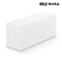 在飛比找momo購物網優惠-【MUJI 無印良品】聚丙烯檔案盒.標準型.1/2(5入組)